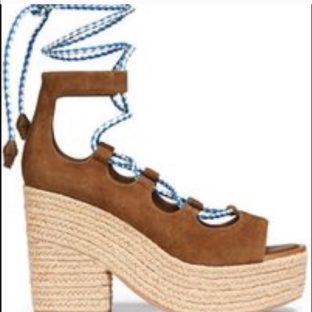 Positano Tory Burch platforms. BNWOT